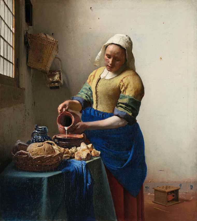 Vermeer-Milkmaid